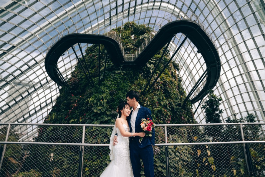 F&N: Cutest couple pre-wedding at Jurong Lake, Gardens by the Bay & Jewel by Grace on OneThreeOneFour 21