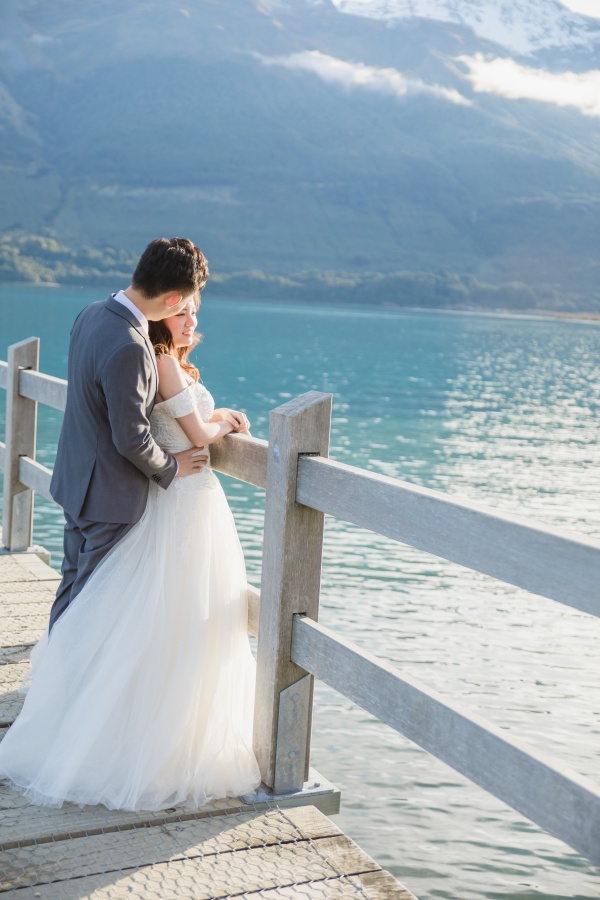 New Zealand Pre-Wedding Photoshoot At Coromandel Peak, Arrowtown And Alpaca Farm by Felix  on OneThreeOneFour 30