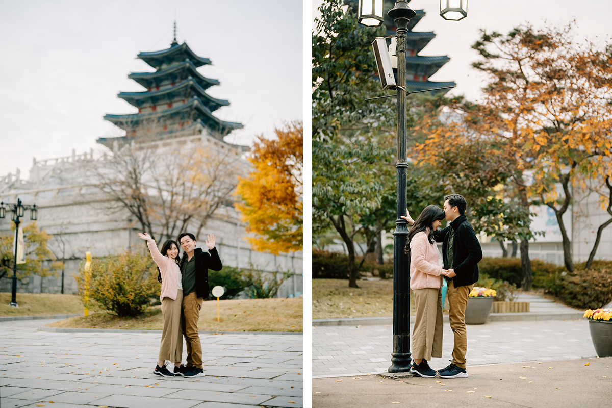 Korea Seoul Autumn Pre-Wedding Photoshoot with Silvergrass at Hanuel Park & Seonyudo Park by Jungyeol on OneThreeOneFour 33