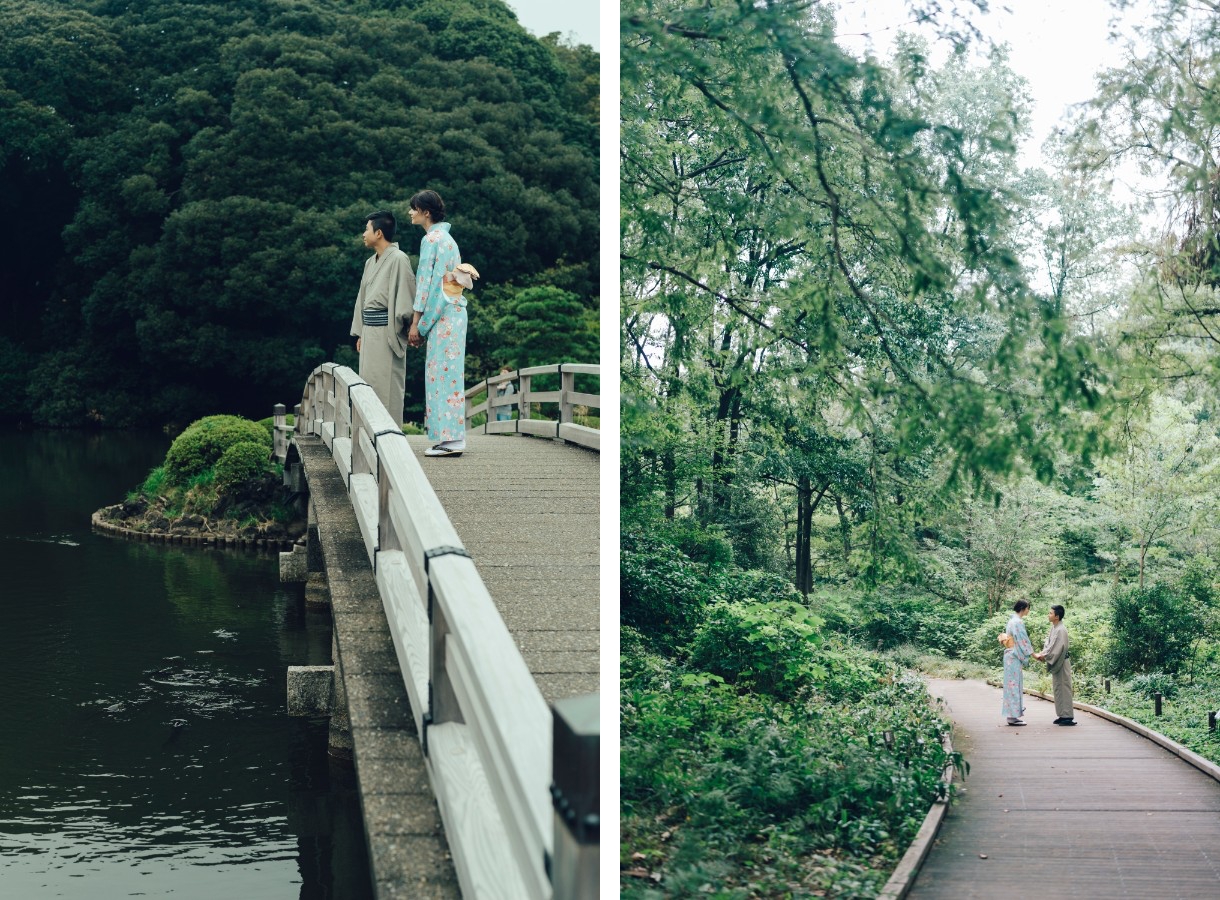 I: Mixed couple pre-wedding in Tokyo wearing kimono by Lenham on OneThreeOneFour 8