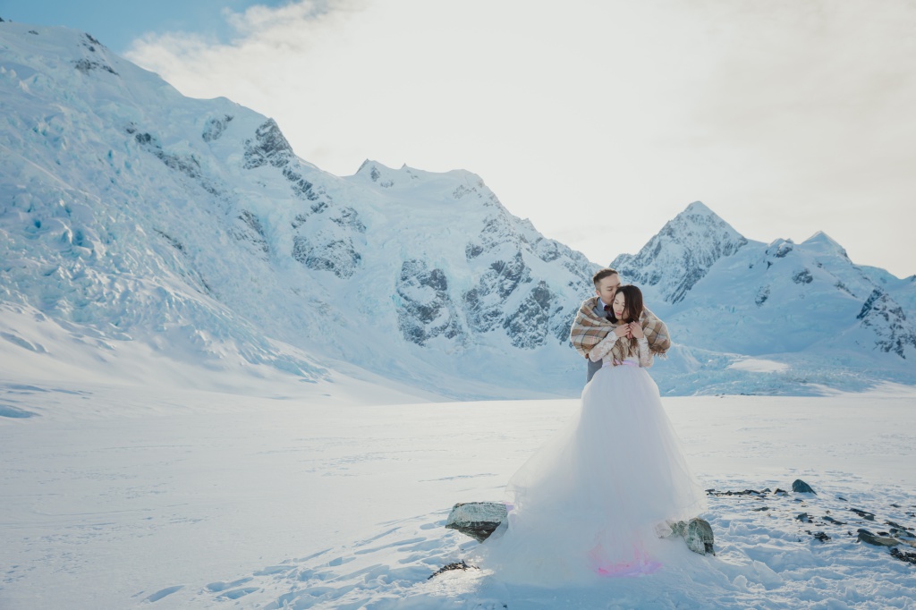 紐西蘭婚紗拍攝 - 海斯湖、瓦納卡湖和庫克山 by Fei on OneThreeOneFour 35