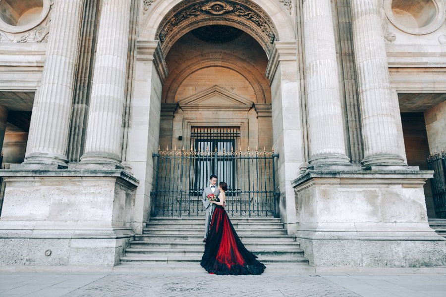 A&M: 巴黎婚紗攝影 - 艾菲爾鐵塔，羅浮宮，比爾哈凱姆橋 by Arnel on OneThreeOneFour 13