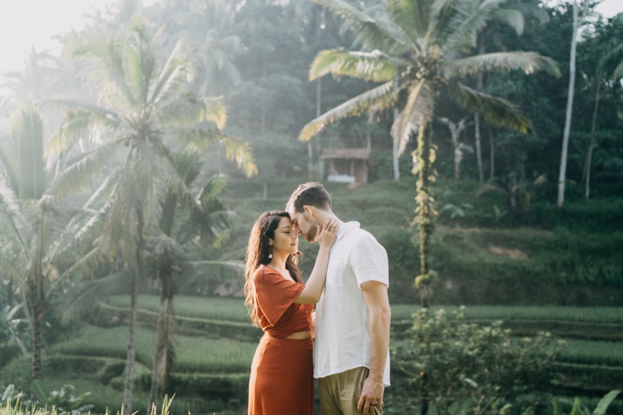 A&Z: Bali Honeymoon Photoshoot at Ceking Rice Terrace by Agus on OneThreeOneFour 11