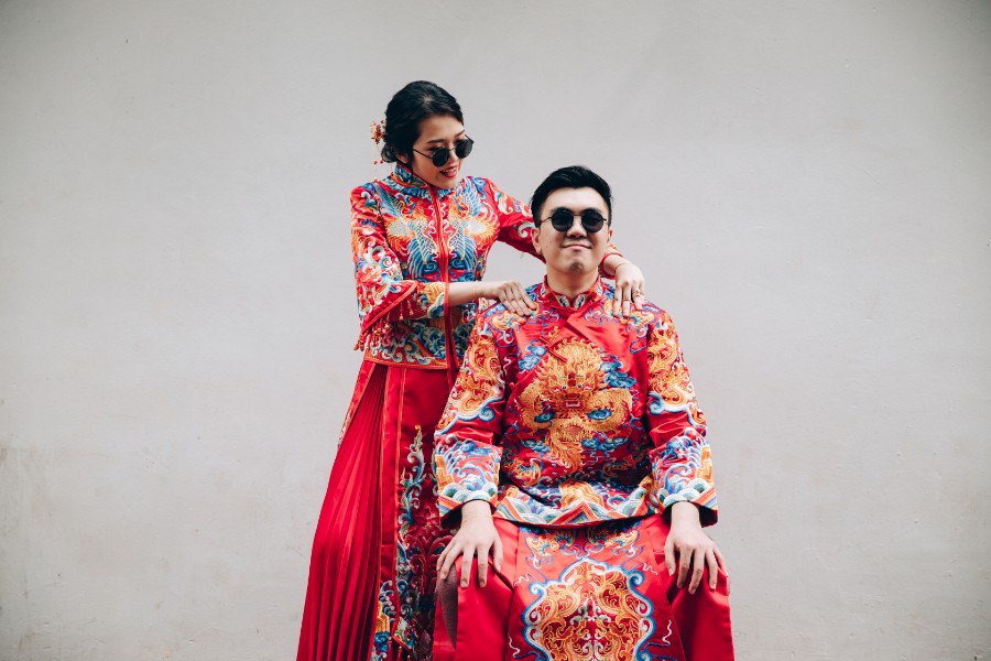 E&K: Quirky pre-wedding in Chinatown, Gardens by the Bay and beach by Cheng on OneThreeOneFour 8