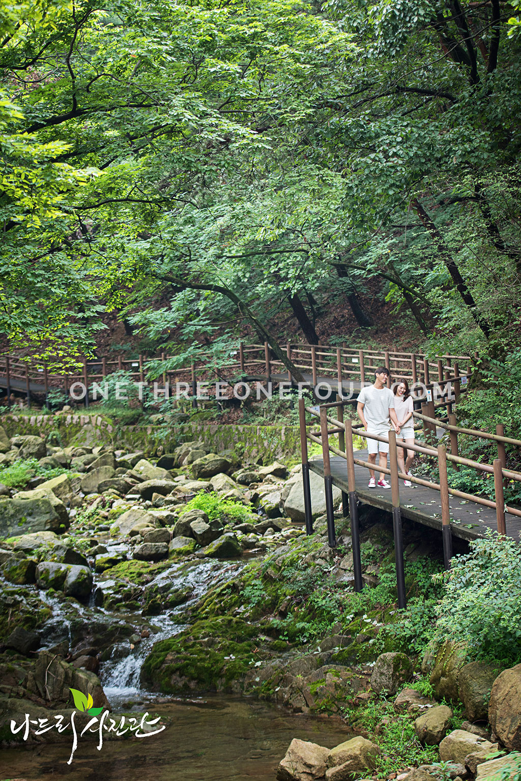 Korean Studio Pre-Wedding Photography: Forest (Outdoor) by Nadri Studio on OneThreeOneFour 5