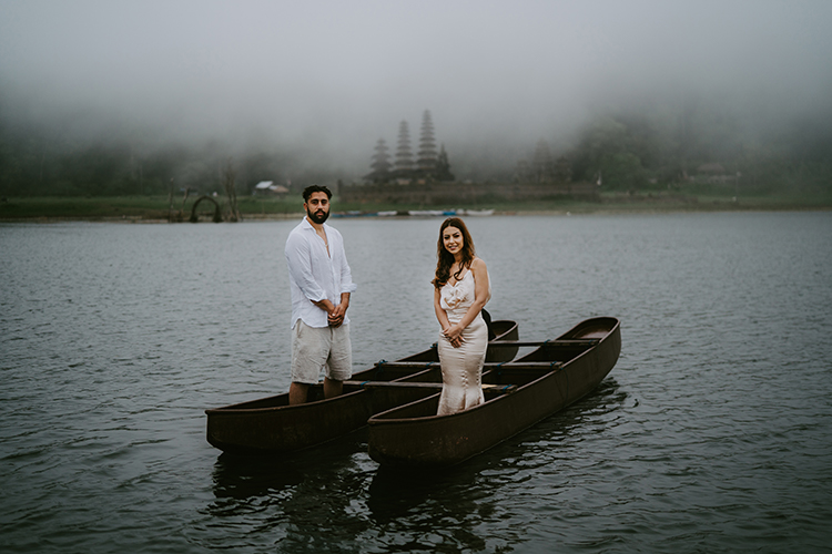 bali wedding photoshoot lake tamblingan