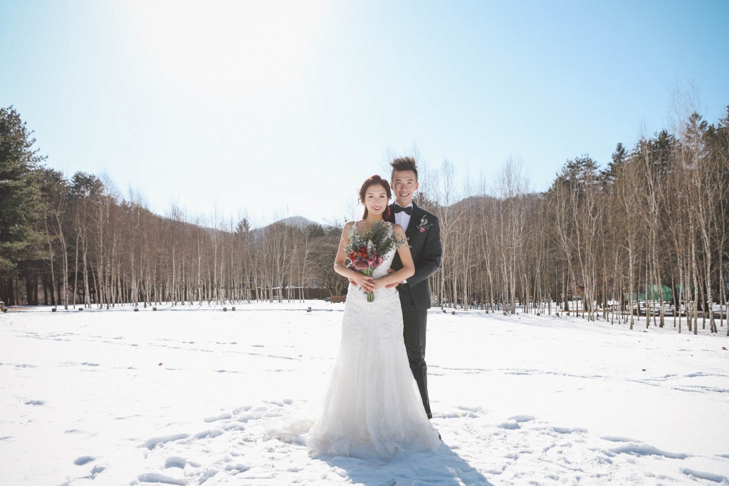 Korea Winter Pre-Wedding Photoshoot At Nami Island by Beomsoo on OneThreeOneFour 0