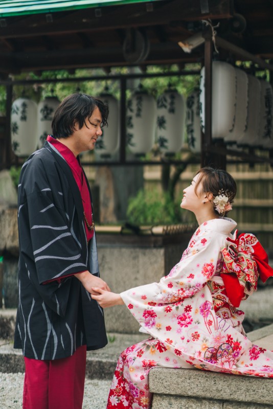 J&SJ: Kimono pre-wedding in Kyoto during popular cherry blossom season by Shu Hao on OneThreeOneFour 16