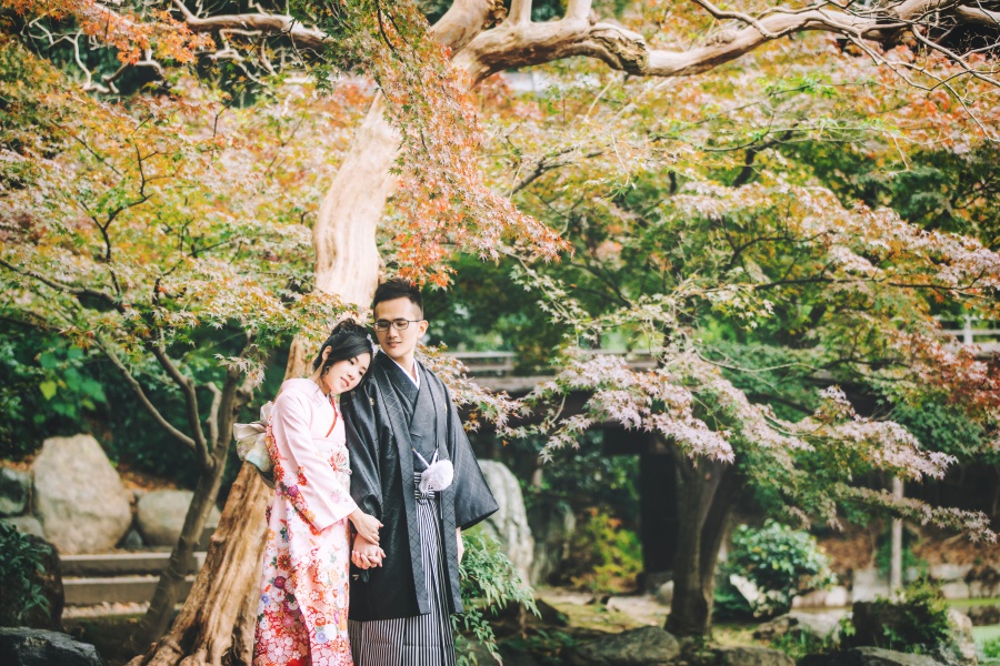 Kyoto Kimono Photoshoot At Shosei-en Garden and Kennin-Ji Temple, Gion District  by Shu Hao  on OneThreeOneFour 10