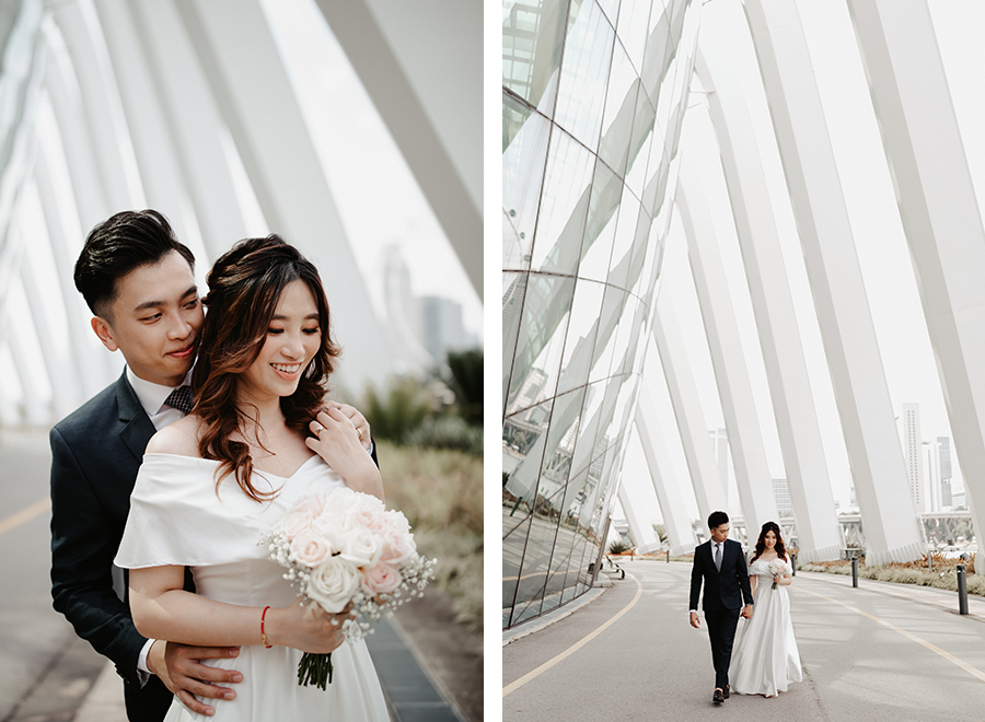 S & L - Singapore Outdoor Pre-Wedding at Coney Island & Gardens By The Bay by Chan on OneThreeOneFour 11