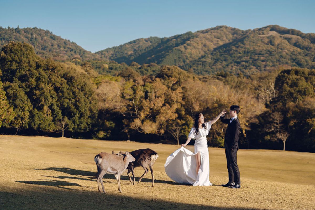 秋季京都和奈良良鹿園和服婚紗拍攝 by Kinosaki on OneThreeOneFour 10
