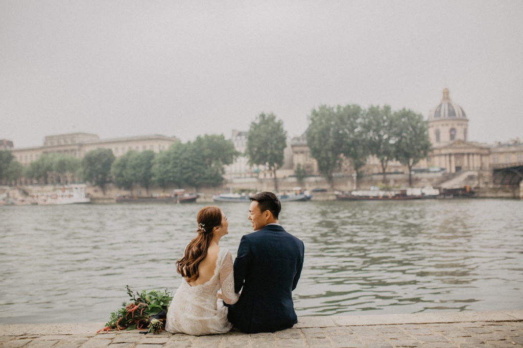 Pre-Wedding Photoshoot In Paris At Eiffel Tower And Palace Of Versailles  by LT on OneThreeOneFour 12
