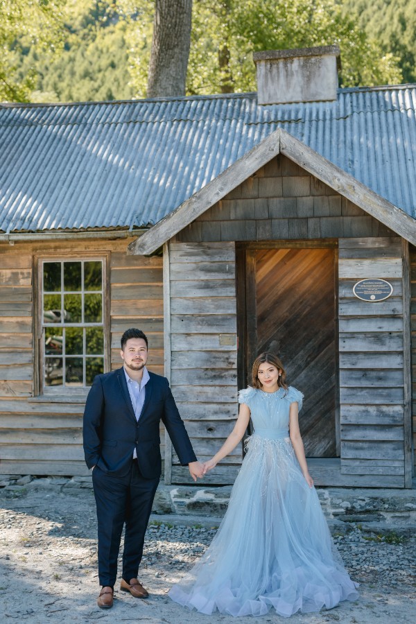 K&M: Dreamy pre-wedding in New Zealand at Coromandel Peak and alpaca farm during Lupin season  by Fei on OneThreeOneFour 9