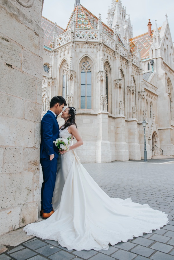 J&W: Budapest Full-day Pre-wedding Photoshoot around Castle Hill by Drew on OneThreeOneFour 13