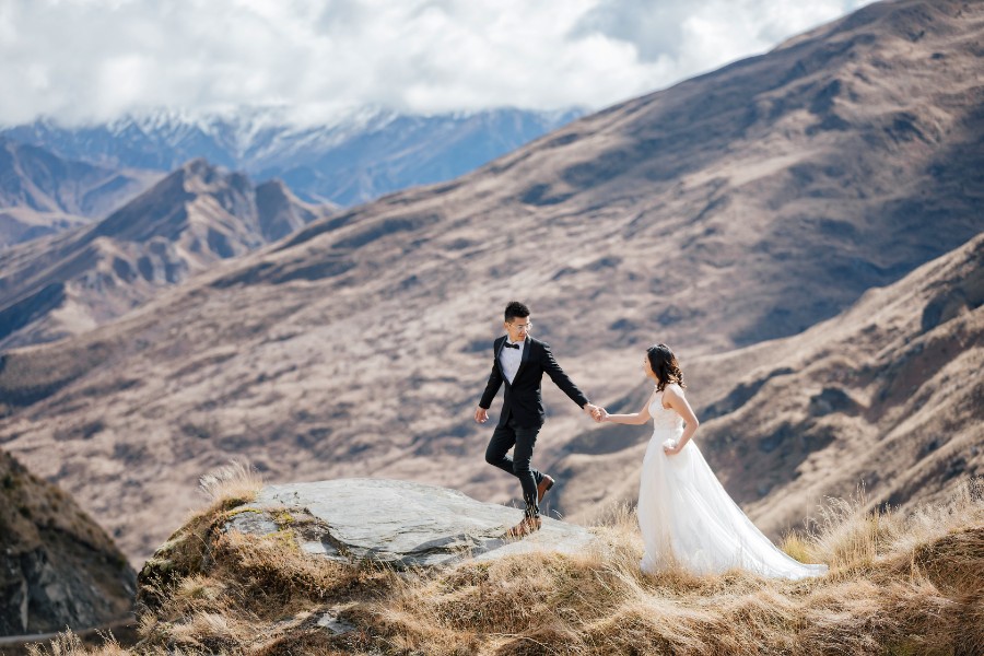 J&K: 紐西蘭婚紗拍攝 - 皇后鎮、雪山 by Fei on OneThreeOneFour 10