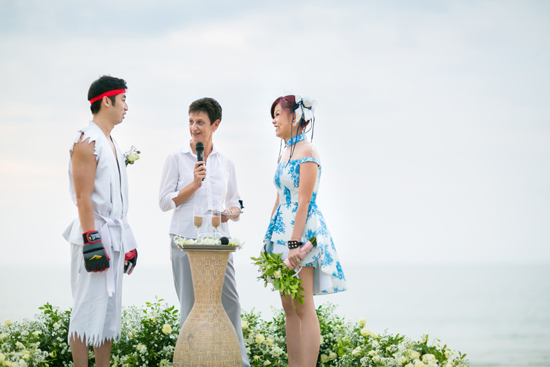 Hong Kong Couple's Destination Beach Wedding At Phuket  by James  on OneThreeOneFour 24