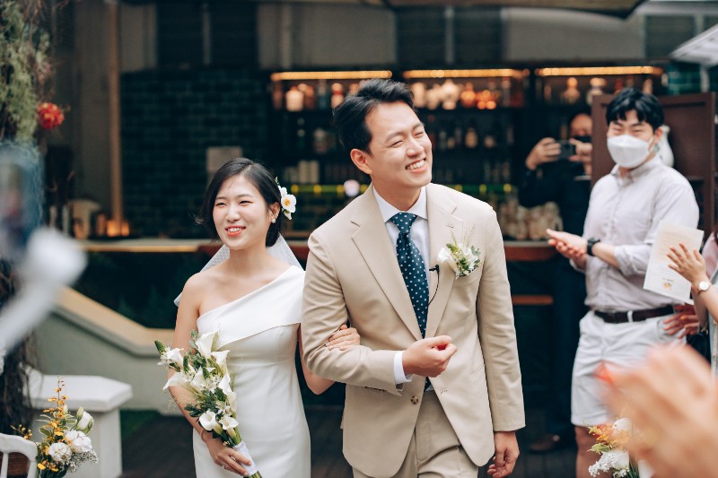 S&B: Lovely Wedding at lush venue, Botanico at the Garage, with Korean couple by Cheng on OneThreeOneFour 18