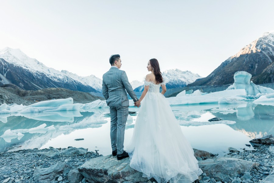 紐西蘭婚紗拍攝 - 庫克山冰川 by Fei on OneThreeOneFour 45