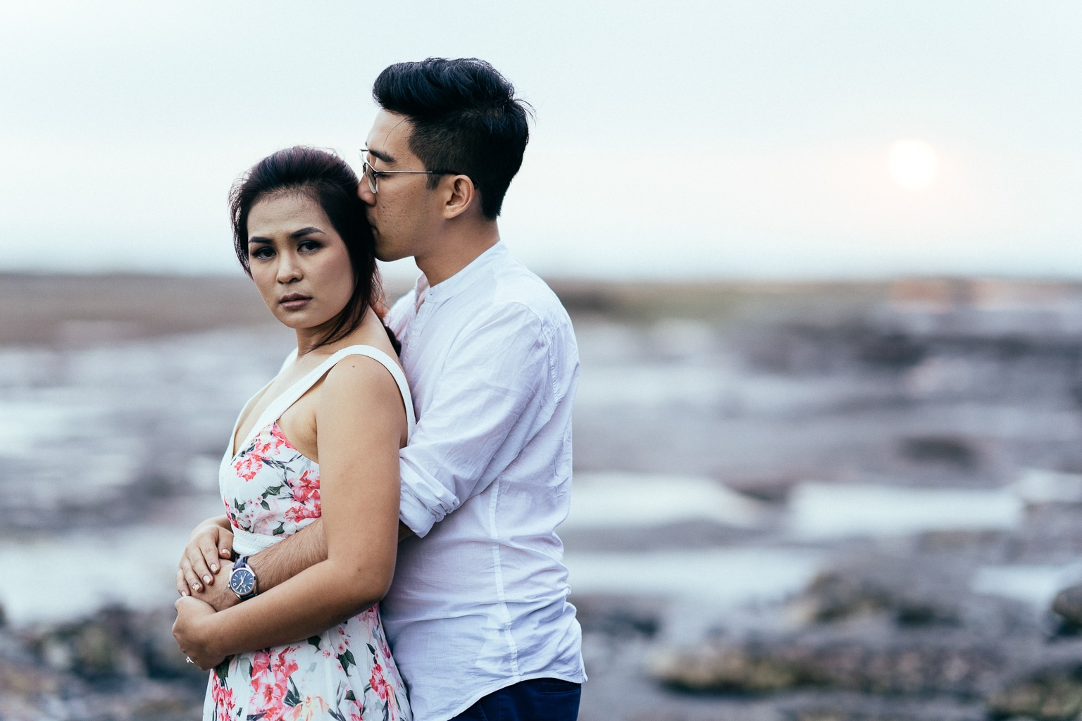 S&J: Bali Full Day Post-wedding Photography at Lake, Waterfall, Forest And Beach by Aswin on OneThreeOneFour 30