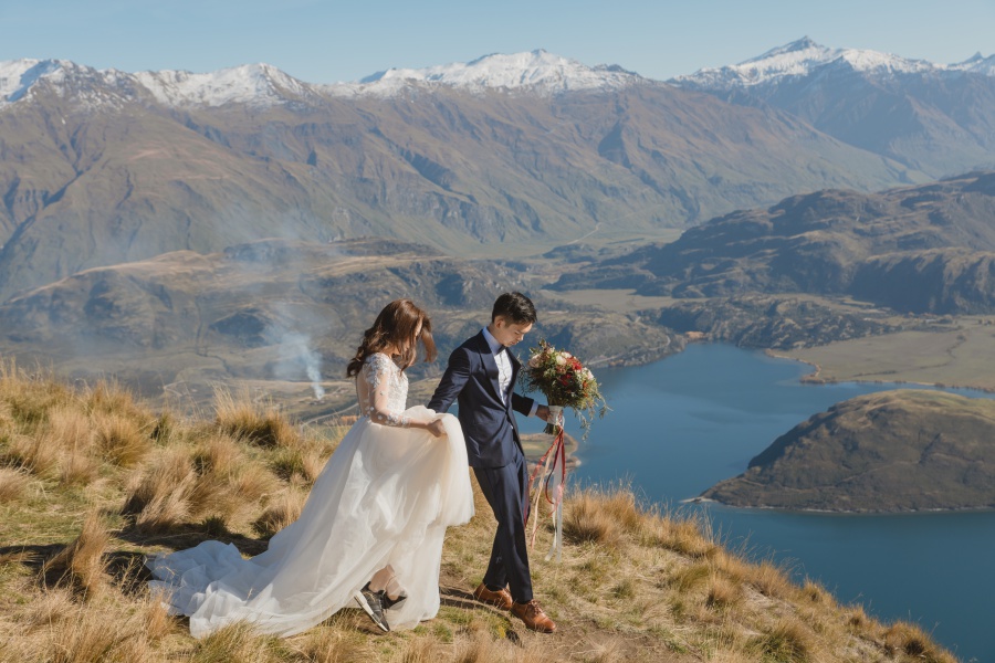 紐西蘭婚紗拍攝 - 科羅曼德爾峰、箭鎮、草泥馬公園攝影 by Fei on OneThreeOneFour 2