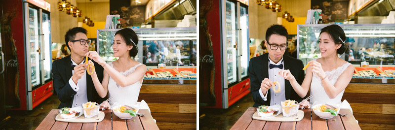Melbourne Outdoor Pre-Wedding Photoshoot At Park And Cafe Streets During Autumn  by Victor  on OneThreeOneFour 15