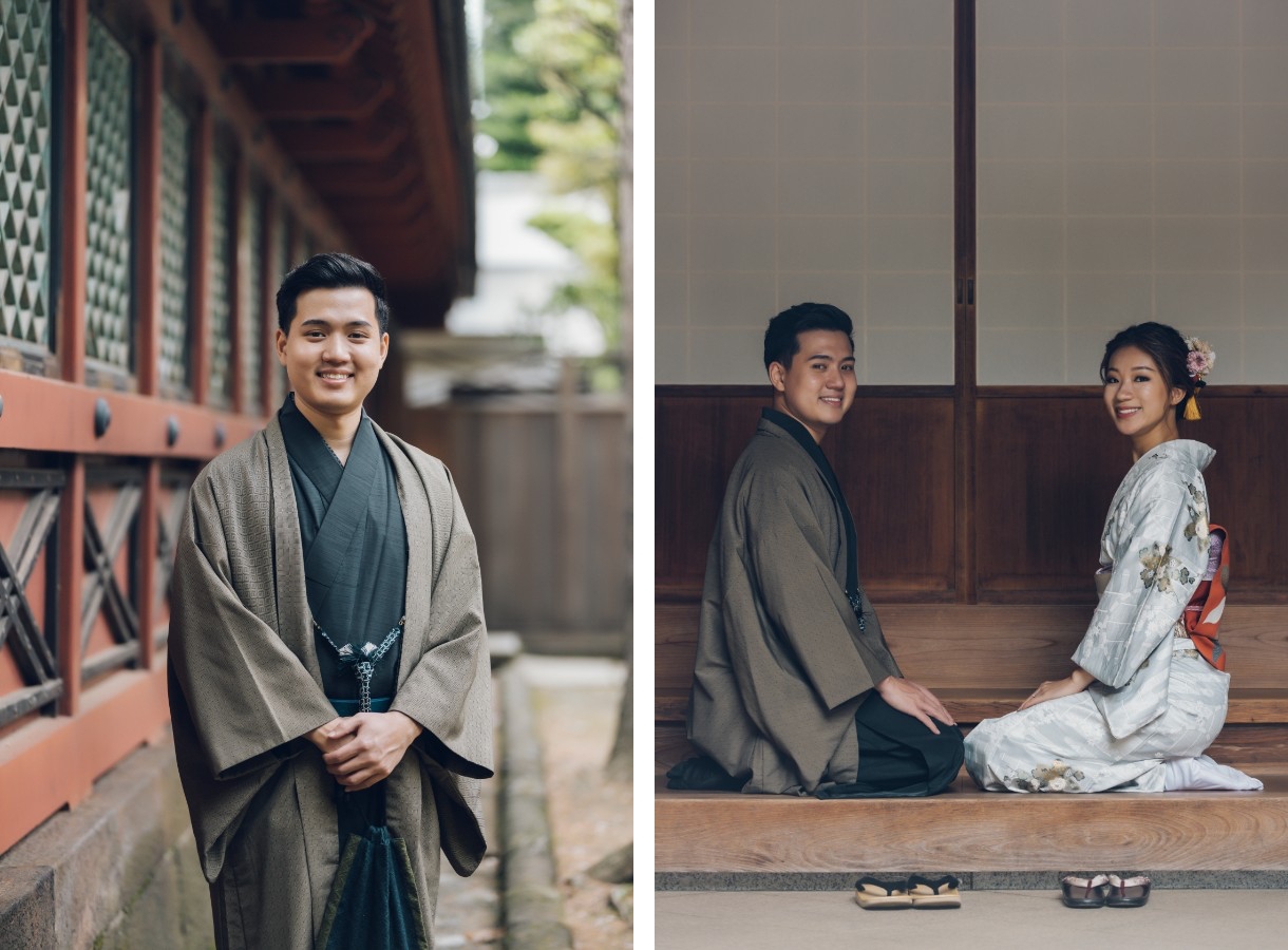 C&WM: pre-wedding in Tokyo city with torii gates at Nezu shrine by Lenham on OneThreeOneFour 4