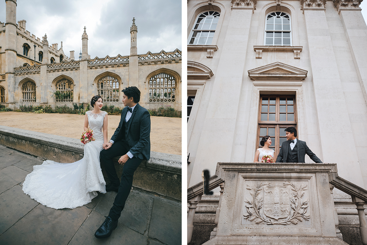 UK Cambridge Retro Themed Pre-wedding Photoshoot by Dom on OneThreeOneFour 21