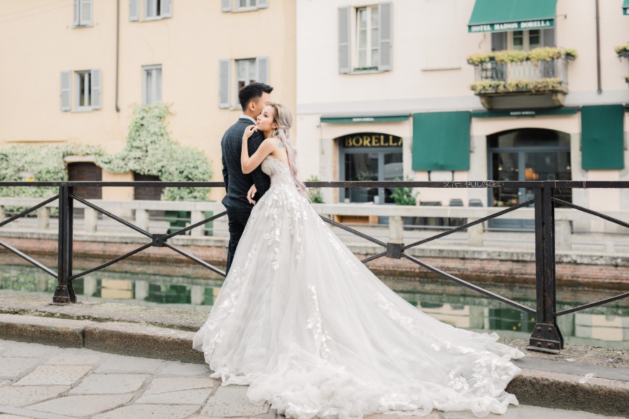 Naomi & Hann's Wedding Photoshoot in Milan by Olga on OneThreeOneFour 16