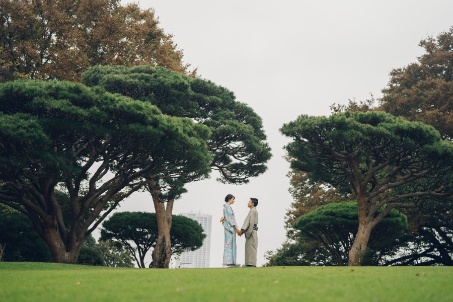I: Mixed couple pre-wedding in Tokyo wearing kimono by Lenham on OneThreeOneFour 0