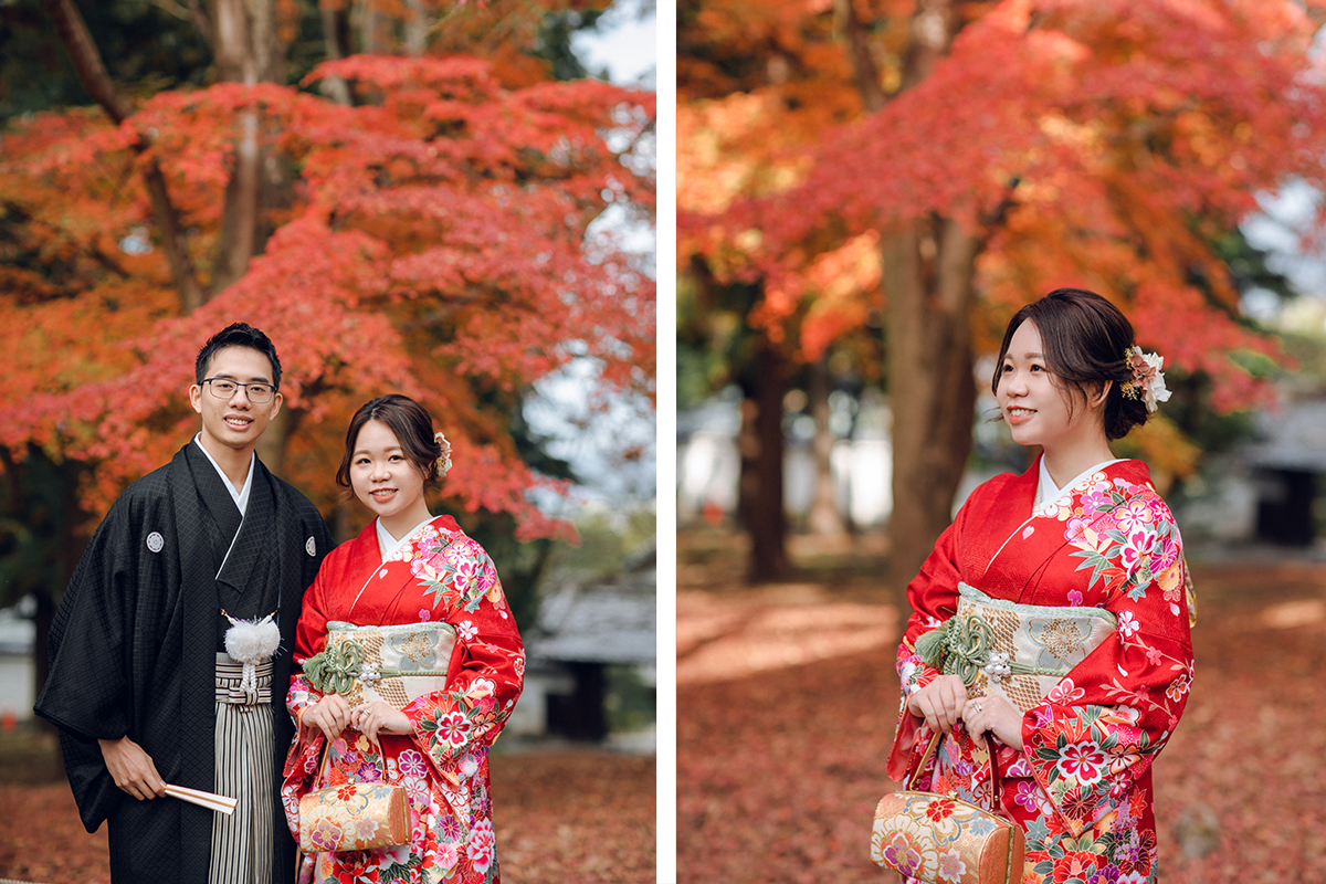 Kyoto & Nara Autumn Pre-Wedding Photoshoot by Kinosaki on OneThreeOneFour 8