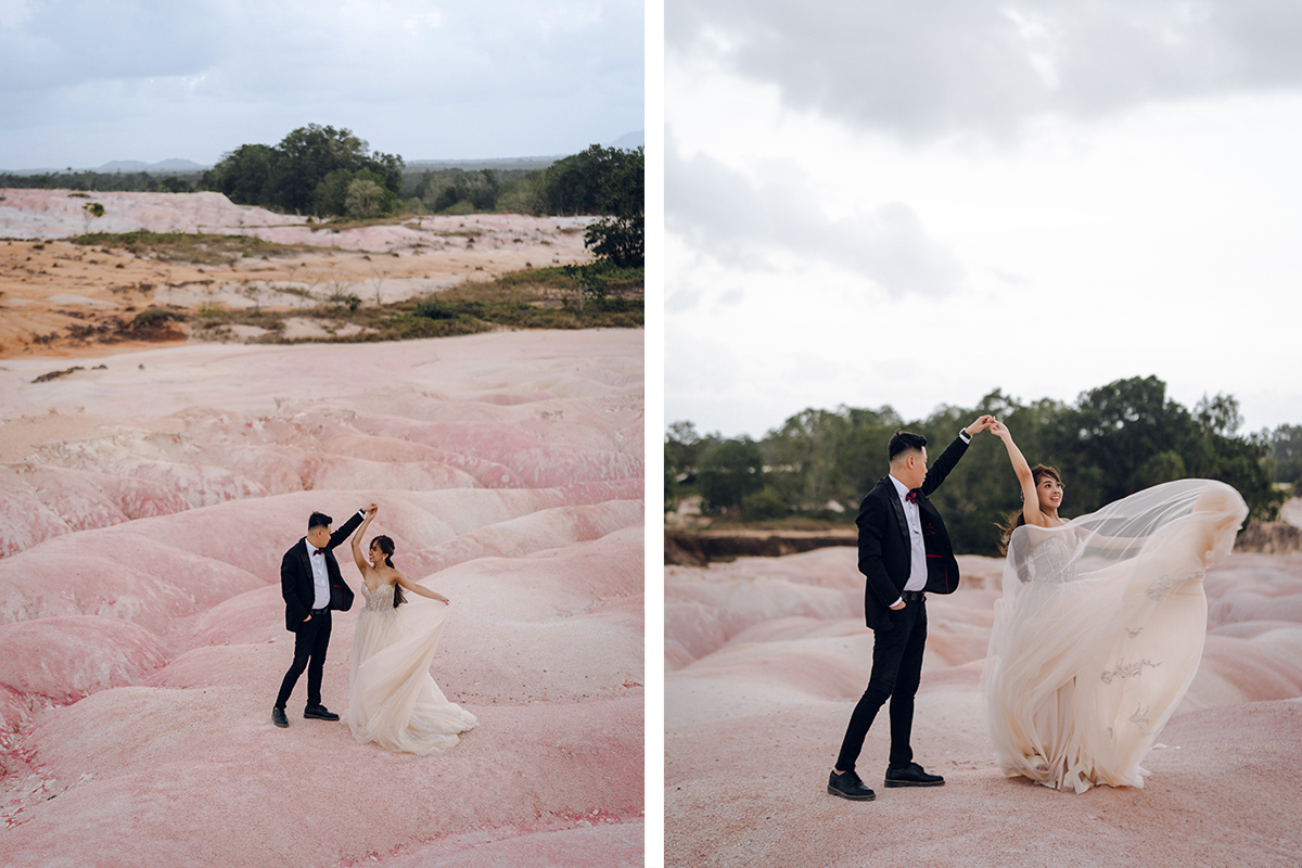 Bintan Pre-Wedding Photoshoot: Kellyn & Jiabao’s Fun Adventure at Blue Lake, Sand Dunes & ANMON Resort by HS on OneThreeOneFour 8