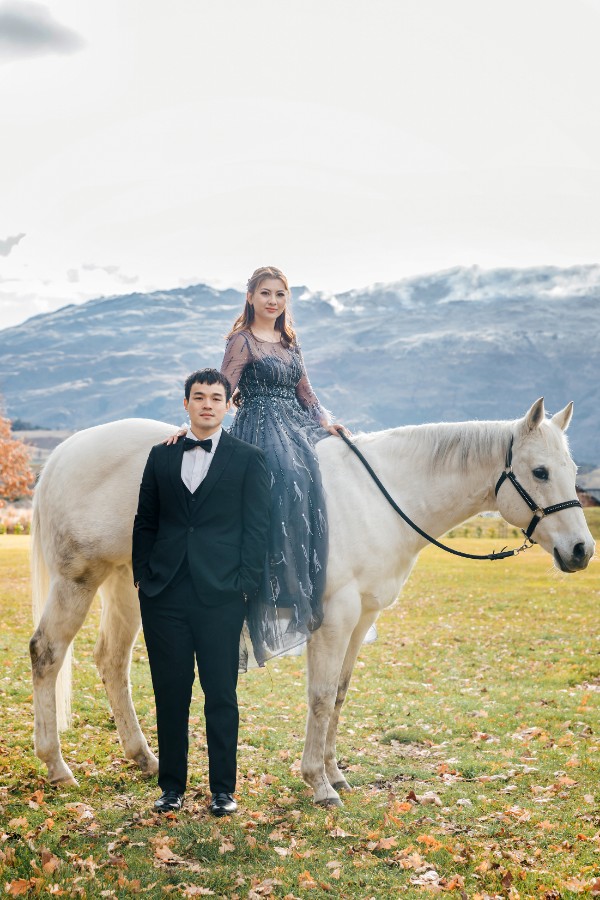 J&J: Magical pre-wedding in Queenstown, Arrowtown, Lake Pukaki by Fei on OneThreeOneFour 7