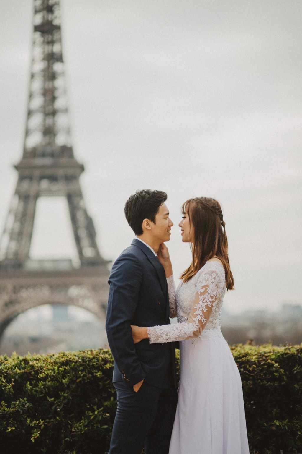 Paris Pre-Wedding Photoshoot for Singapore Couple Around The Eiffel Tower  by LT on OneThreeOneFour 21