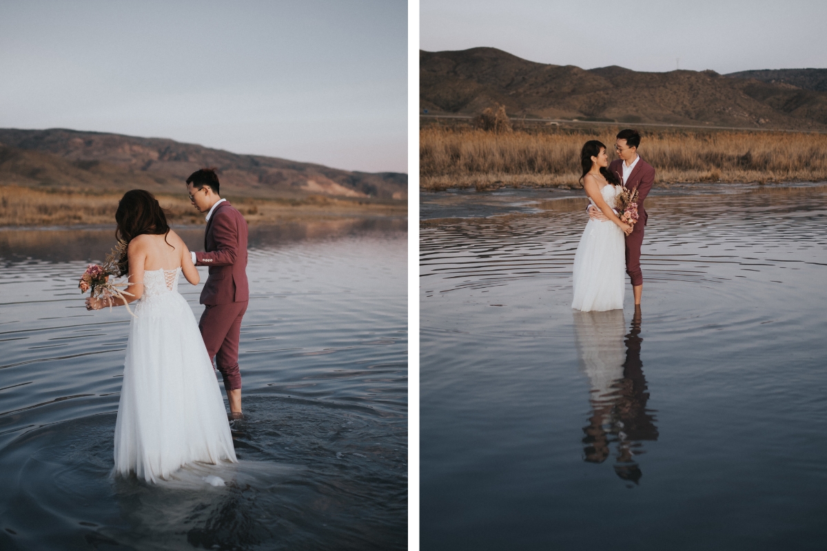 Cappadocia Pre-Wedding Photoshoot Salt Lake Carpet Shop Hot Air Balloons  by Aric on OneThreeOneFour 1