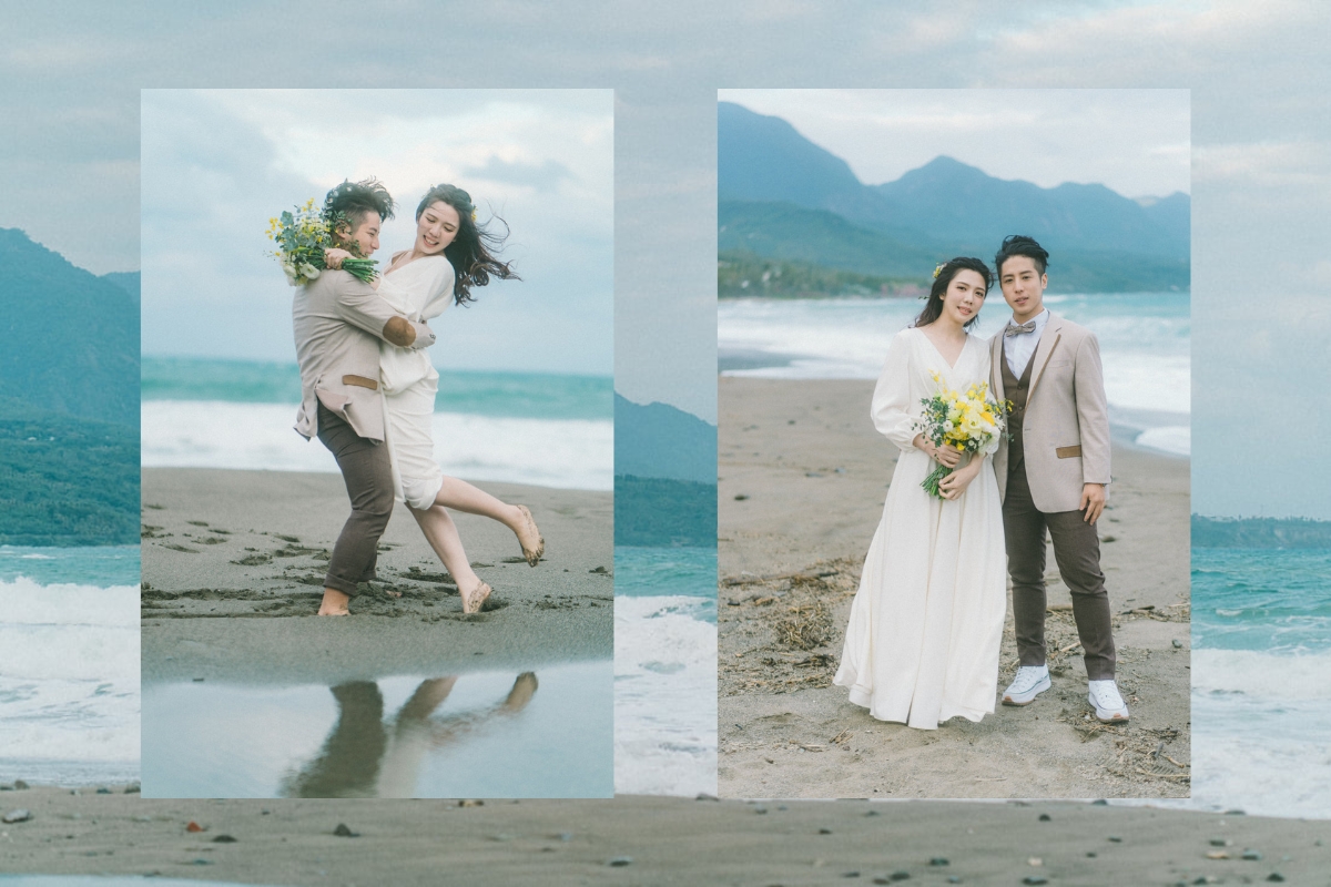 Taiwan Pre-Wedding Photoshoot Countryside Field Beach  by  on OneThreeOneFour 24