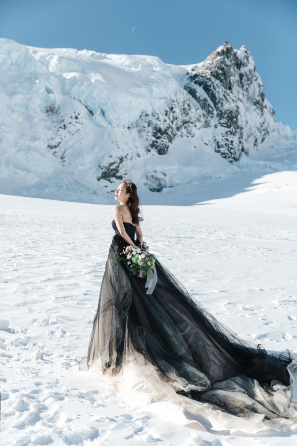 紐西蘭婚紗拍攝 - 庫克山冰川 by Fei on OneThreeOneFour 42