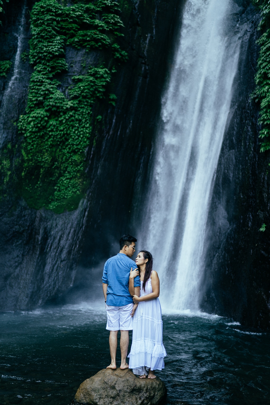 S&J: Bali Full Day Post-wedding Photography at Lake, Waterfall, Forest And Beach by Aswin on OneThreeOneFour 13