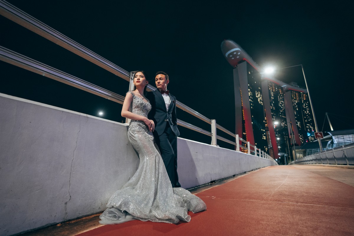 Singapore Pre-Wedding Photoshoot At National Museum, Changi Jewel And MBS  by Michael on OneThreeOneFour 29