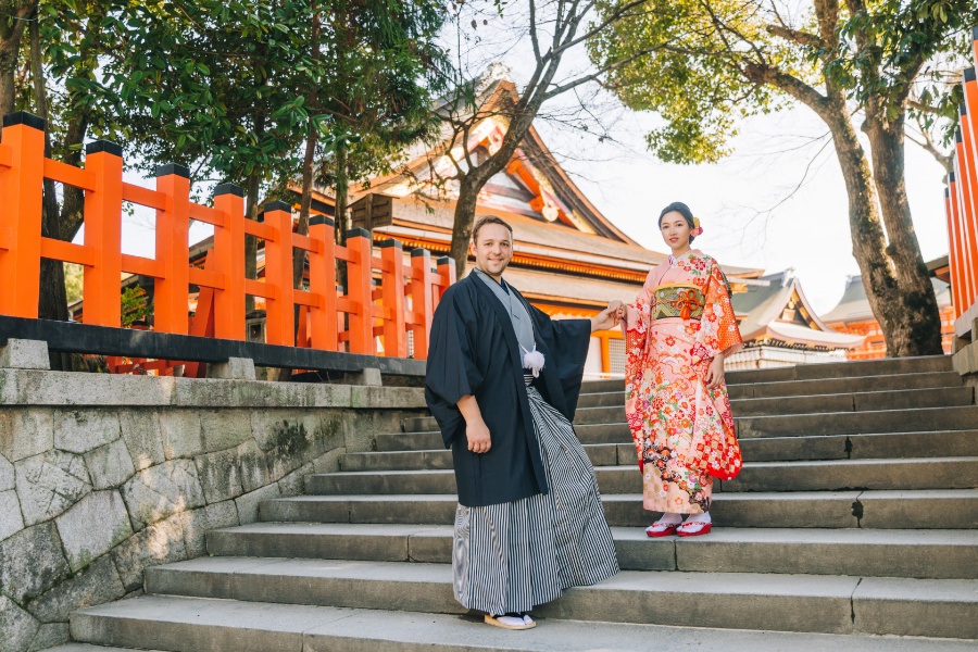 Kyoto Kimono Prewedding Photoshoot Higashiyama District Japan by Shu Hao on OneThreeOneFour 51