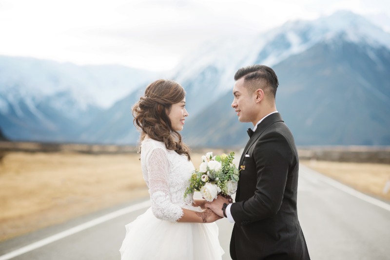 New Zealand Mount Cook Prewedding Photoshoot with Singaporean Couple by Mike on OneThreeOneFour 17