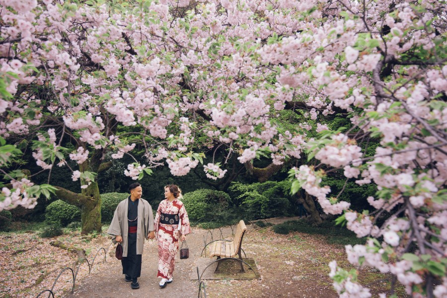 J: Massive cherry blossoms in Tokyo during Malay couple’s pre-wedding by Lenham on OneThreeOneFour 10