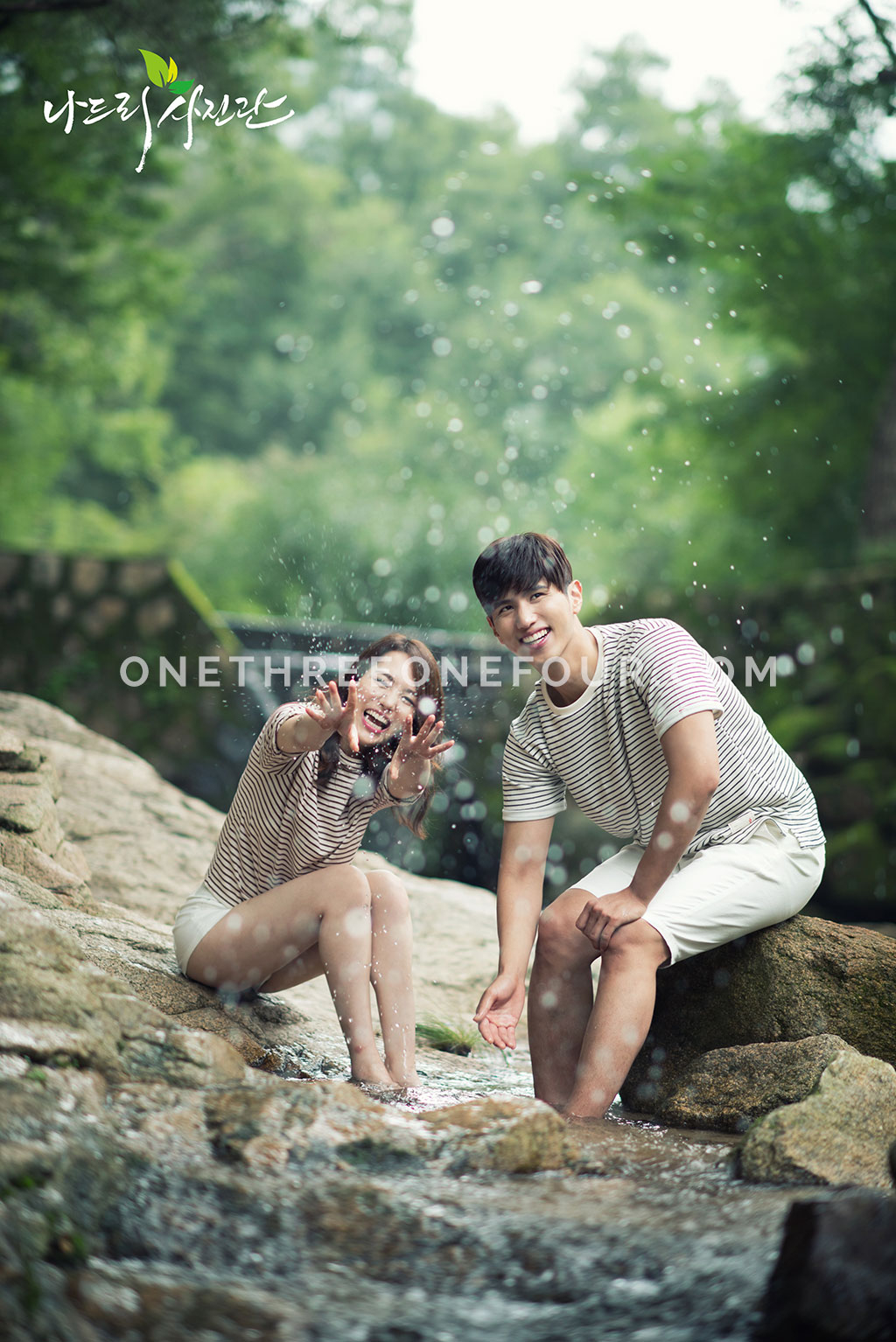 Korean Studio Pre-Wedding Photography: Forest (Outdoor) by Nadri Studio on OneThreeOneFour 7