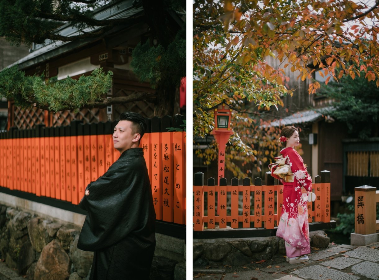 秋季奈良公園和衹園日本京都婚紗拍攝 by Kinosaki on OneThreeOneFour 4