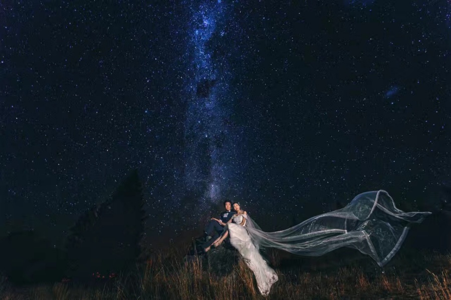 紐西蘭婚紗拍攝 - 雙子湖與薰衣草田 by Fei on OneThreeOneFour 24