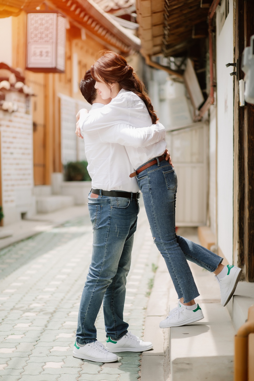 Casual Couple Shoot At Traditional Seochon Village In Korea by Jungyeol on OneThreeOneFour 13