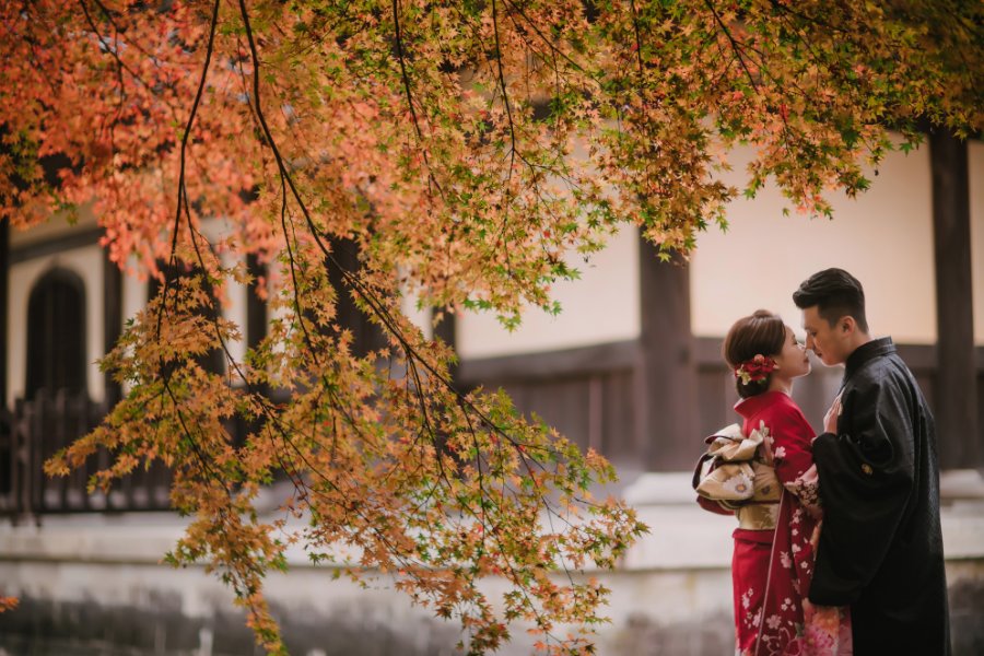 Autumn Japan Kyoto Pre-Wedding Photoshoot At Nara Deer Park and Gion by Kinosaki on OneThreeOneFour 0