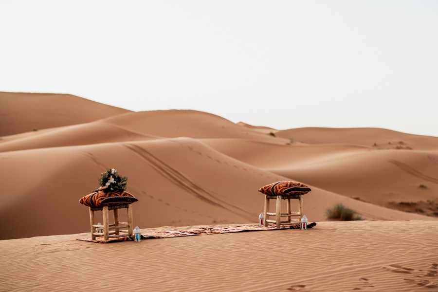 Morocco Sahara Desert Surprise Proposal And Casual Pre-Wedding Photoshoot by A.Y. on OneThreeOneFour 3