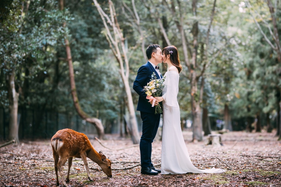 Japan Pre-Wedding Photoshoot At Nara Deer Park  by Jia Xin on OneThreeOneFour 2