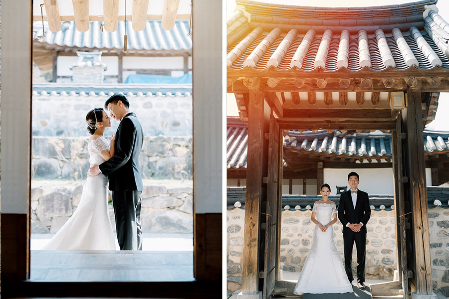 Korea Pre-Wedding with Cherry Blossoms at Seonyudo Park & Namsangol Hanok Village by Jungyeol on OneThreeOneFour 15