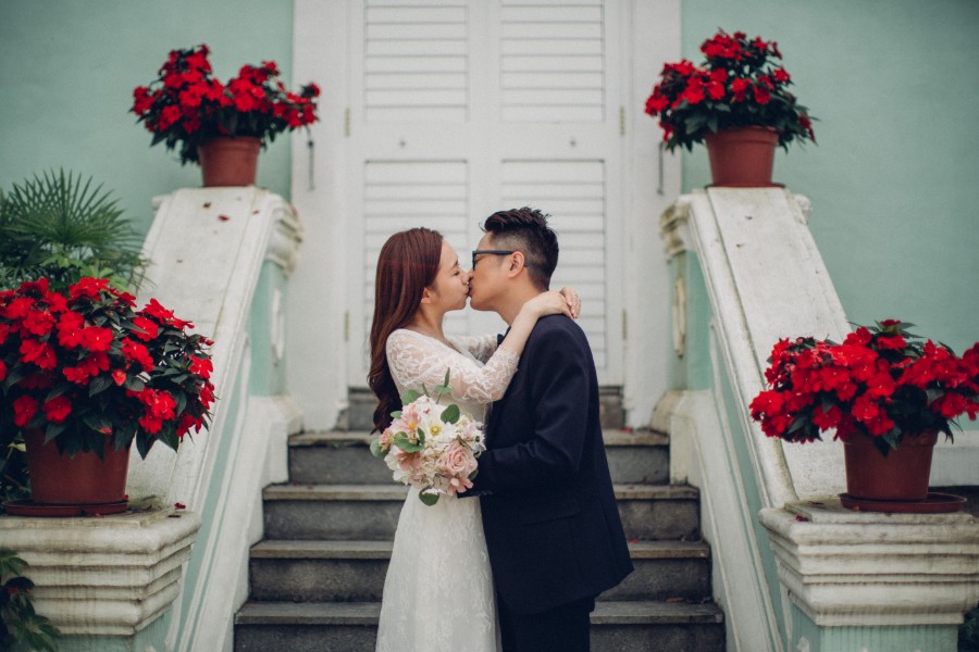 Macau Outdoor Pre-Wedding Photoshoot At Casas - Museu da Taipa by Tom on OneThreeOneFour 8